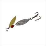 Lingurita rotativa pentru pescuit, Regal Fish, model 8030, 10 grame, culoare argintiu